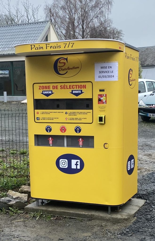 Livraison et installation d’un distributeur de pain à Chapelle Camprond dans la Manche