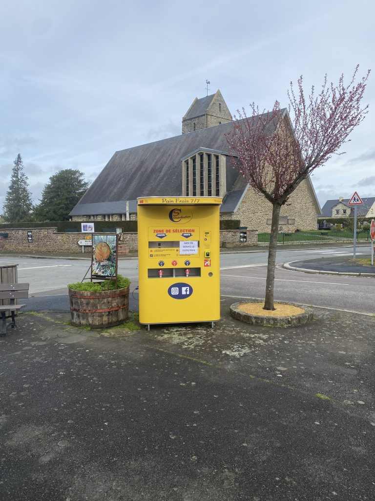 Livraison et installation d’un distributeur automatique de pain à Thèreval dans le département de La Manche