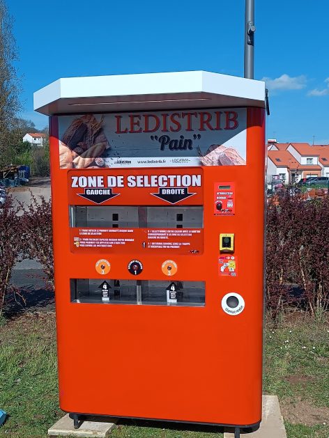 Livraison et Installation d’un distributeur automatique de pain à Saulny dans le département de la Moselle