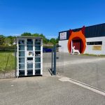 Livraison et installation d’un distributeur à casiers automatiques de croquettes pour chiens à Labatut dans les Landes