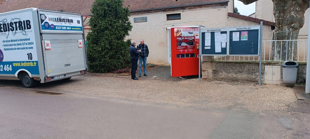 Livraison et installation d’un distributeur automatique de pain à Lechâtelet en Côte d’Or