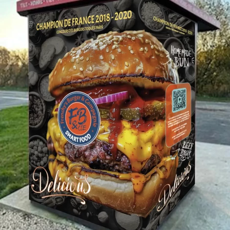 Le premier distributeur automatique de burgers de Touraine est installé à Luynes