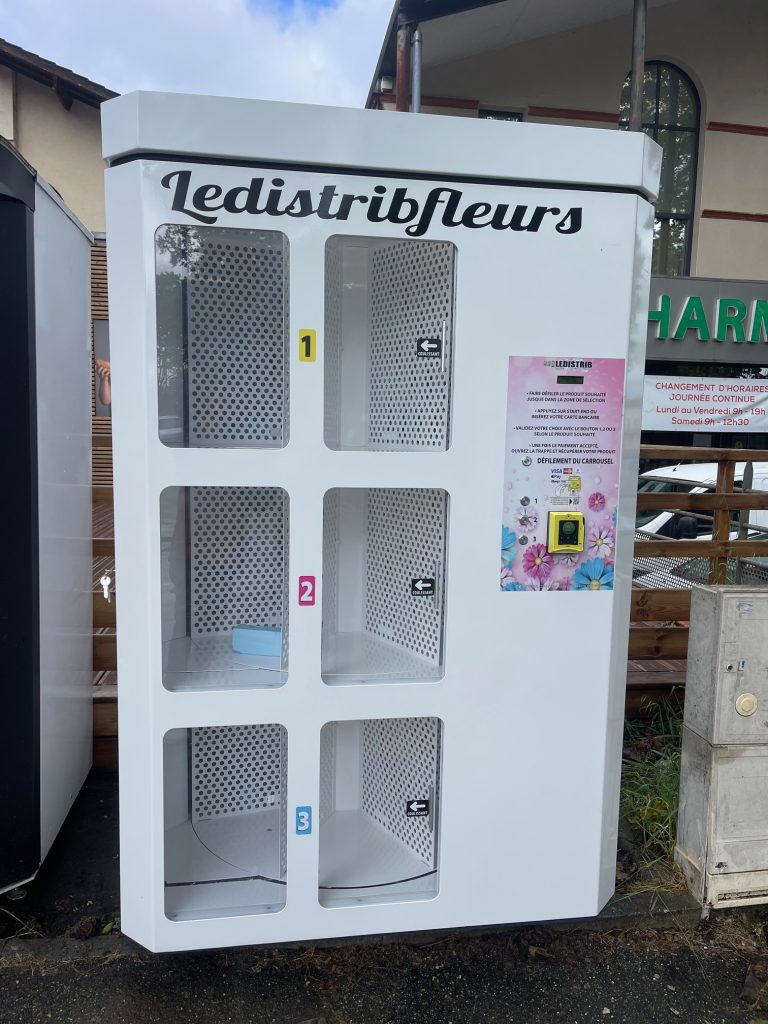 Livraison et installation d’un distributeur automatique de fleurs à Nègrepelisse dans le Tarn-et-Garonne