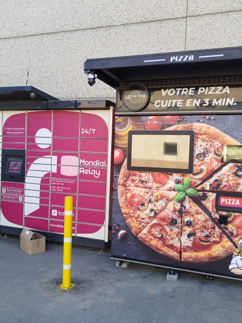 Installation d’un distributeur automatique de pizzas à Beloeil en Belgique