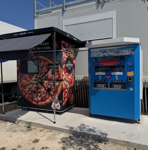 Livraison et installation d’un distributeur de pizzas à Nîmes dans le Gard
