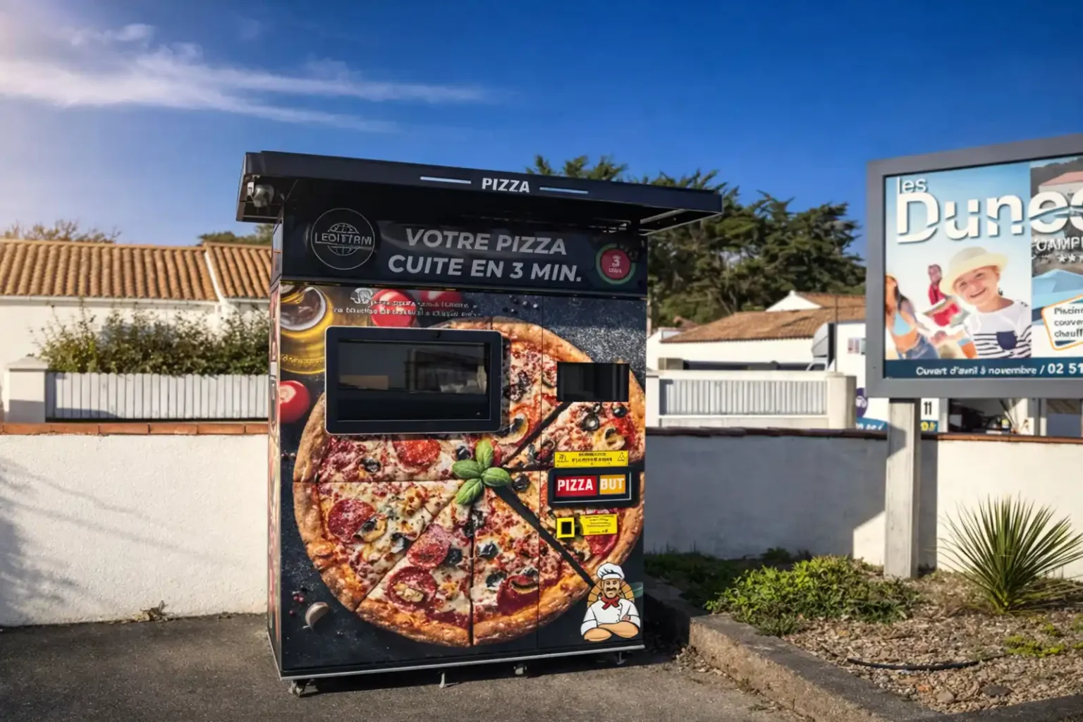 Distributeurs automatiques de pizzas : servez des pizzas chaudes 24h/24