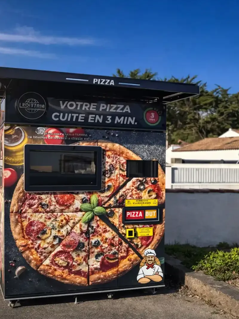 Distributeurs automatiques de pizzas